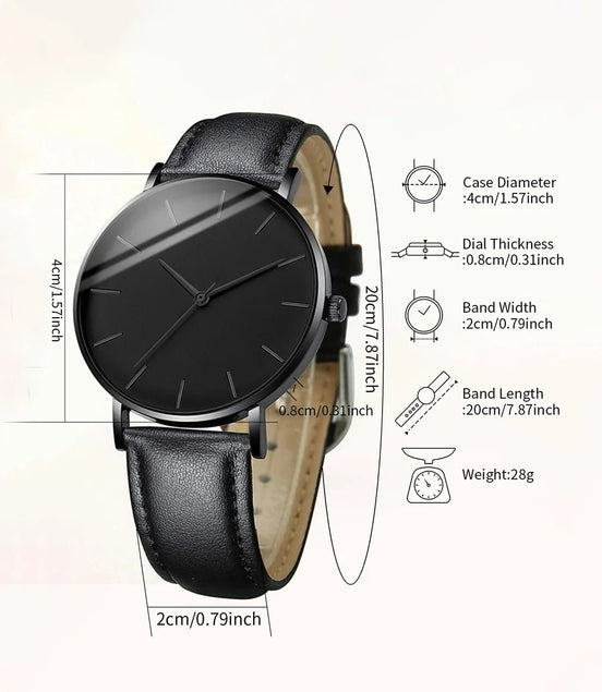 5PCSt Men Business Watches Fashion Leather Band Male's Quartz Watch Vintage Leather Bracelets Set Reloj Hombre（Without Box） - Simply Just Deals LLC5PCSt Men Business Watches Fashion Leather Band Male's Quartz Watch Vintage Leather Bracelets Set Reloj Hombre（Without Box）14201447598BlackBlackBlack Black5PCSt Men Business Watches Fashion Leather Band Male's Quartz Watch Vintage Leather Bracelets Set Reloj Hombre（Without Box）