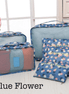 6 Piece Travel Organizer - Simply Just Deals LLC6 Piece Travel OrganizerTravelTravel6 Blue FlowerBlue Flower6 Piece Travel Organizer