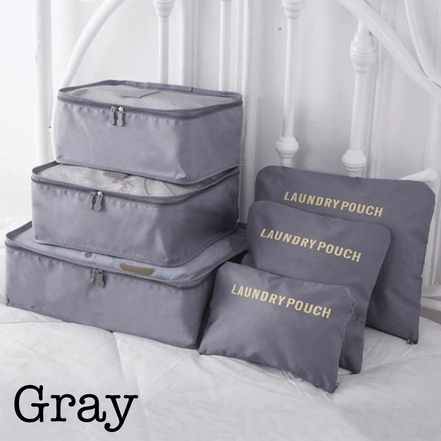 6 Piece Travel Organizer - Simply Just Deals LLC6 Piece Travel OrganizerTravelTravel6 GrayGray6 Piece Travel Organizer
