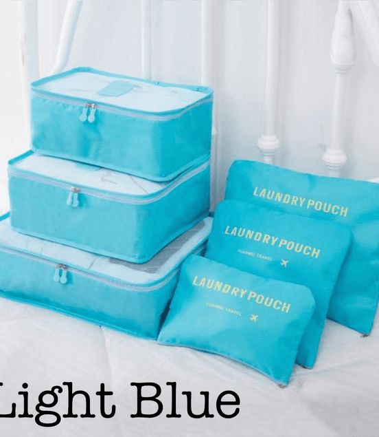 6 Piece Travel Organizer - Simply Just Deals LLC6 Piece Travel OrganizerTravelTravel6 Light BlueLight Blue6 Piece Travel Organizer