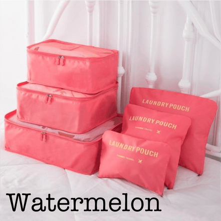 6 Piece Travel Organizer - Simply Just Deals LLC6 Piece Travel OrganizerTravelTravel6 WatermelonWatermelon6 Piece Travel Organizer