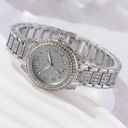 6PCS Women Watch Luxury Elegant Alloy Watch Crystal Wristwatch For Ladies Gift Quartz Watch Alloy Rhinestone Bracelet Montre - Simply Just Deals LLC6PCS Women Watch Luxury Elegant Alloy Watch Crystal Wristwatch For Ladies Gift Quartz Watch Alloy Rhinestone Bracelet Montre1420000510072208GO - 2H151 - H18372208GO - 2H151 - H1836PCS Women Watch Luxury Elegant Alloy Watch Crystal Wristwatch For Ladies Gift Quartz Watch Alloy Rhinestone Bracelet Montre