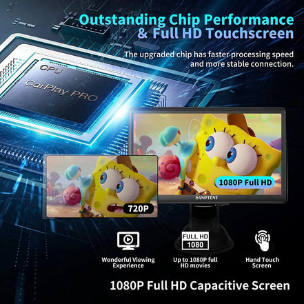 7 - Inch Touchscreen Wireless Car Stereo, Portable Car Radio Receiver with Apple Carplay & Android Auto Rear Camera GPS - Simply Just Deals LLC7 - Inch Touchscreen Wireless Car Stereo, Portable Car Radio Receiver with Apple Carplay & Android Auto Rear Camera GPS70b7e23f-c143-411d-8aa3-aa18101963477"7 - Inch Touchscreen Wireless Car Stereo, Portable Car Radio Receiver with Apple Carplay & Android Auto Rear Camera GPS