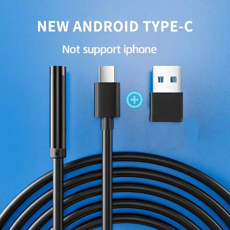 7.0MM TYPE - C Endoscope Camera IP67 Waterproof 6 Leds Adjustable USB Android Flexible Inspection Borescope Cameras for Phone PC - Simply Just Deals LLC7.0MM TYPE - C Endoscope Camera IP67 Waterproof 6 Leds Adjustable USB Android Flexible Inspection Borescope Cameras for Phone PC7767ace2-4e6e-4c47-a94c-b1851f7fa805Type C 7Mm1M7.0MM TYPE - C Endoscope Camera IP67 Waterproof 6 Leds Adjustable USB Android Flexible Inspection Borescope Cameras for Phone PC