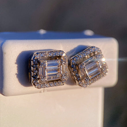 925 Sterling Silver Baguette Iced Bling Out CZ Big Hip Hop Earrings Square 11MM - Simply Just Deals LLC925 Sterling Silver Baguette Iced Bling Out CZ Big Hip Hop Earrings Square 11MMd7366897-2d9d-4f4b-9bb4-4b1e7919b4daSilver925 Sterling Silver Baguette Iced Bling Out CZ Big Hip Hop Earrings Square 11MM