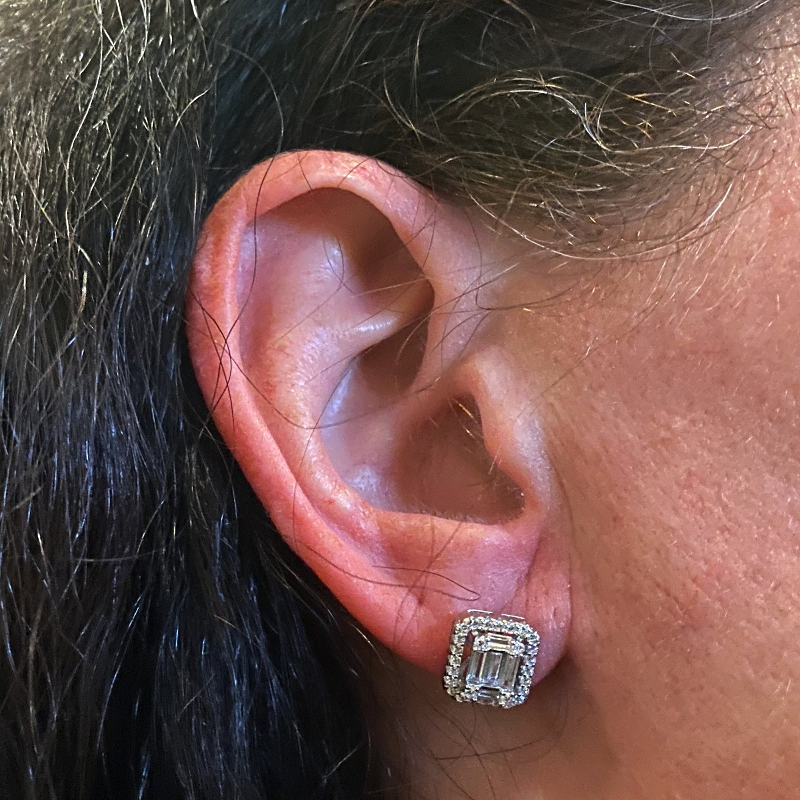 925 Sterling Silver Baguette Iced Bling Out CZ Big Hip Hop Earrings Square 11MM - Simply Just Deals LLC925 Sterling Silver Baguette Iced Bling Out CZ Big Hip Hop Earrings Square 11MMd7366897-2d9d-4f4b-9bb4-4b1e7919b4daSilver925 Sterling Silver Baguette Iced Bling Out CZ Big Hip Hop Earrings Square 11MM