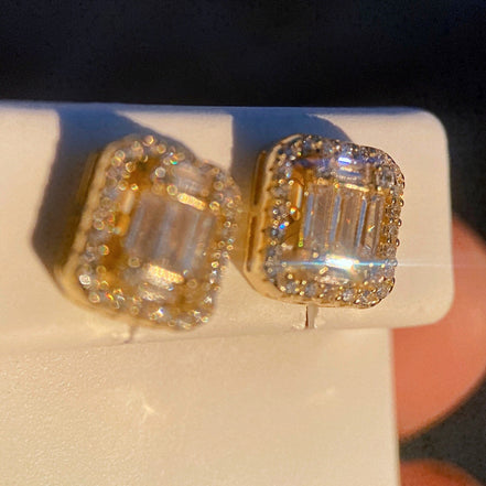 925 Sterling Silver Baguette Iced Bling Out CZ Big Hip Hop Earrings Square 11MM - Simply Just Deals LLC925 Sterling Silver Baguette Iced Bling Out CZ Big Hip Hop Earrings Square 11MMf3bce953-7ec7-4dde-9c21-8913a9accd48Gold925 Sterling Silver Baguette Iced Bling Out CZ Big Hip Hop Earrings Square 11MM
