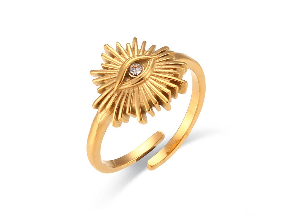 Solana Gold Ring