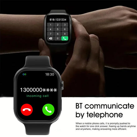 2025 New Smartwatch For Men Android IOS Phone 1.73" Screen Bluetooth Call Blood Oxygen Pressure Monitoring Smart Watch Women - Simply Just Deals LLC