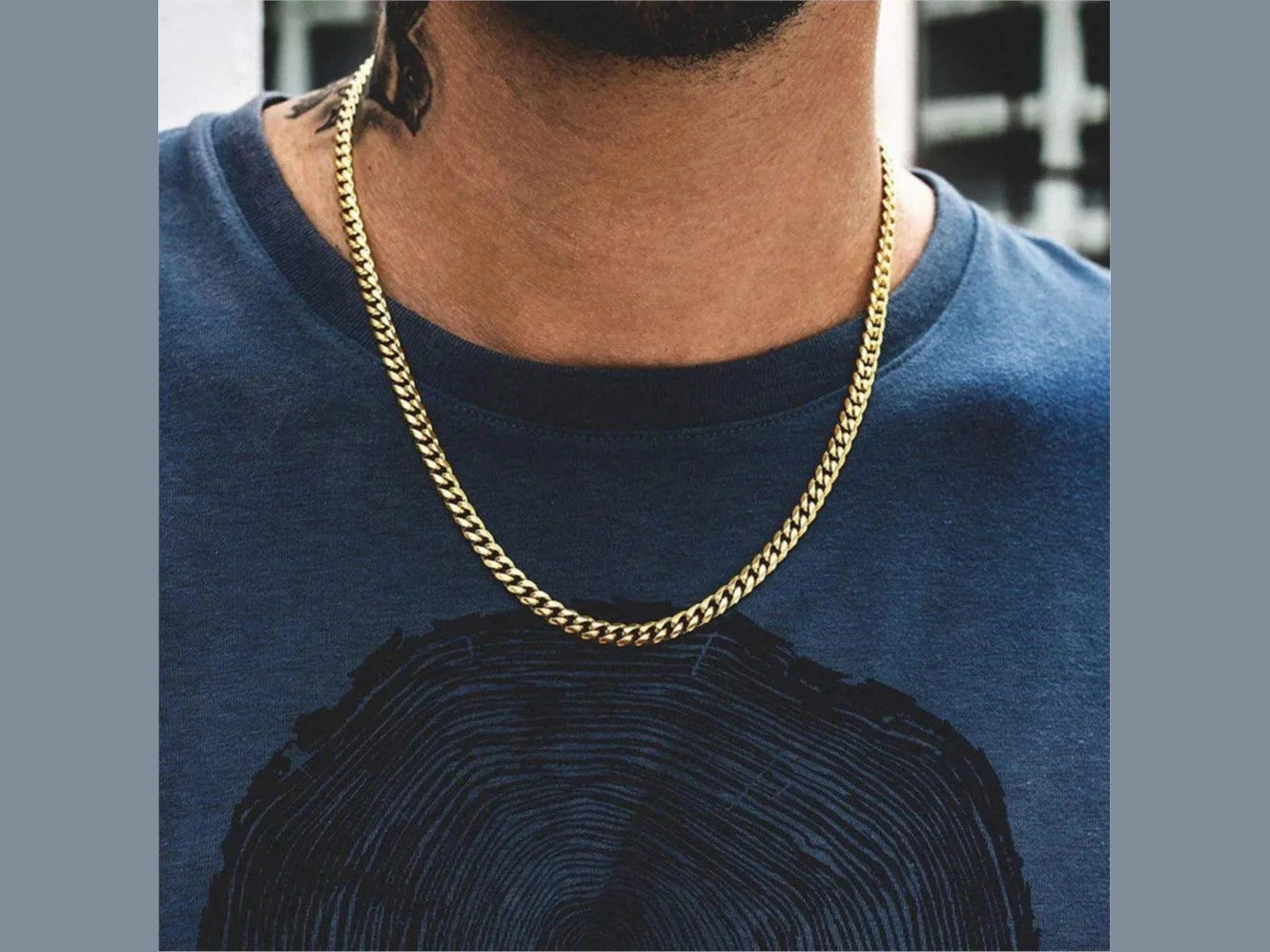 Width 5/7/9MM Hiphop Cuban Link Stainless Steel Chains Necklace for Men Basic Simple Rapper's Choker Fashion Jewelry Accessories - Simply Just Deals LLC