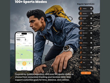 For XIAOMI 1000MAH endurance Sport Smart Watch Men 1.73-inch HD Screen GPS tracker Compass Bluetooth Call Waterproof Smart Watch - Simply Just Deals LLC