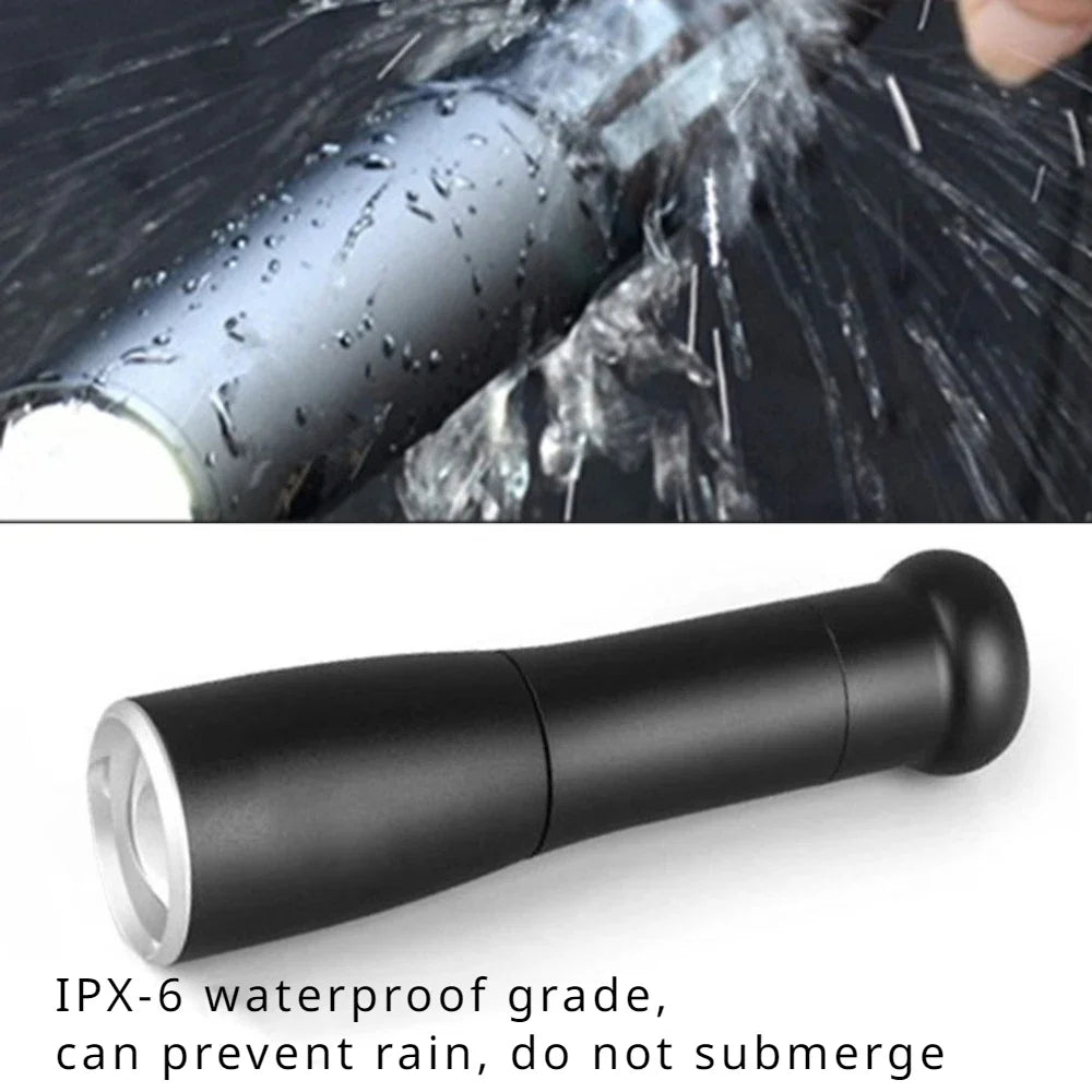 LED Baseball Bat Aluminium Alloy Torch for Emergency Self Defense Anti Riot Equipment Waterproof Self Defense Flashlight Stick