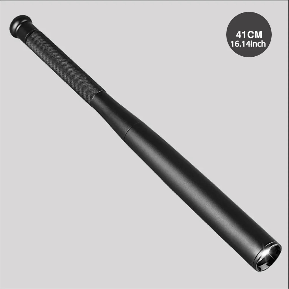 LED Baseball Bat Aluminium Alloy Torch for Emergency Self Defense Anti Riot Equipment Waterproof Self Defense Flashlight Stick