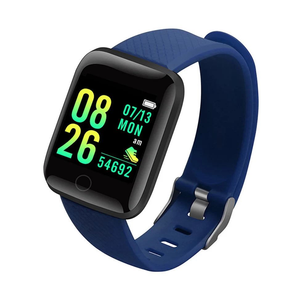 116plus Smart Watch For Men Women Gift 1.3 inch Screen Sports Fitness Watches Wristwatch Bluetooth 5.0 Calls Digital Smartwatch