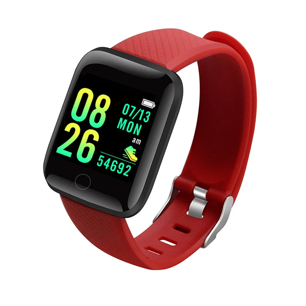 116plus Smart Watch For Men Women Gift 1.3 inch Screen Sports Fitness Watches Wristwatch Bluetooth 5.0 Calls Digital Smartwatch