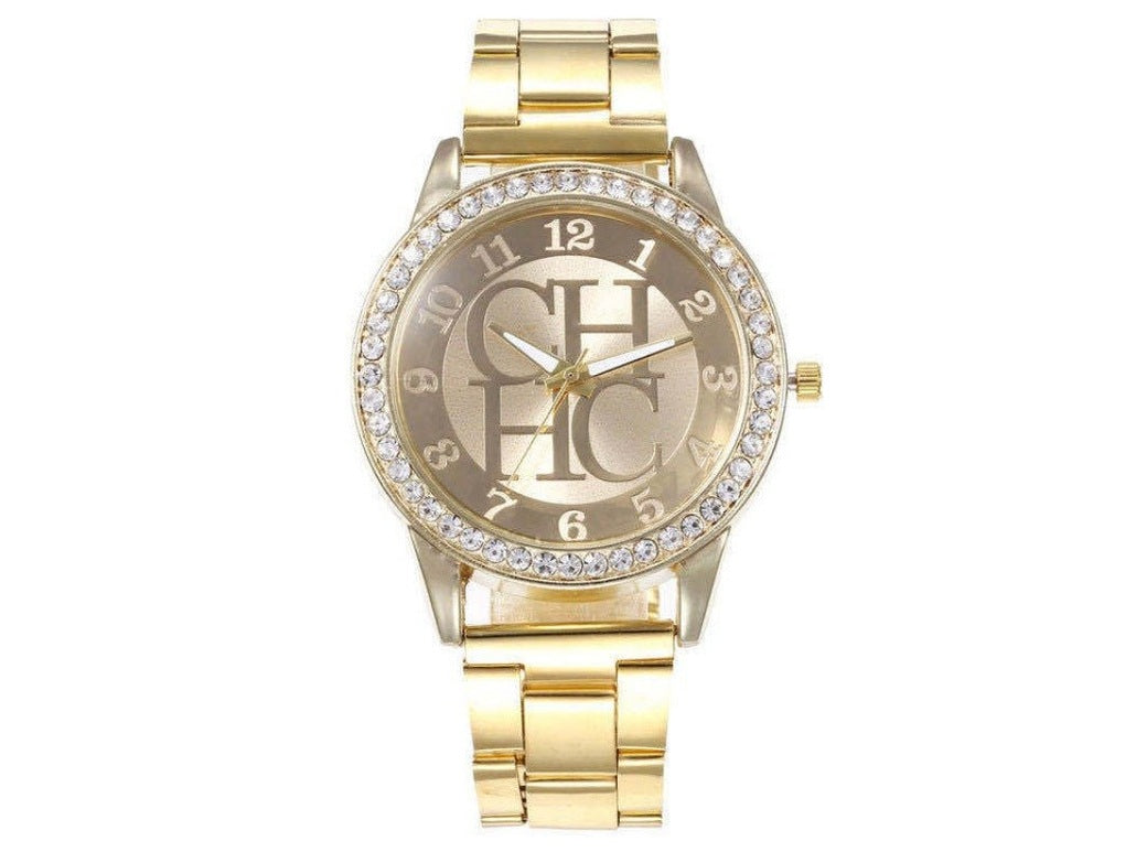 Alloy Diamond - Embedded Men's Wristwatch Fashion Trend Steel Strap Gift Student Watch - Simply Just Deals LLCAlloy Diamond - Embedded Men's Wristwatch Fashion Trend Steel Strap Gift Student Watch3631593AB9544448A9560B11B40ABBCAGoldAlloy Diamond - Embedded Men's Wristwatch Fashion Trend Steel Strap Gift Student Watch
