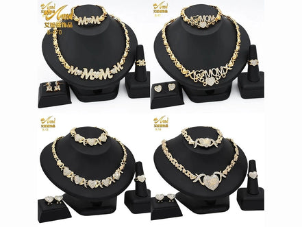 ANIID XOXO Heart Women Jewelry Necklace Set 18K Gold Color Bridal LOVE Rhinestone Wedding Necklace Earrings Set Party Gift - Simply Just Deals LLCANIID XOXO Heart Women Jewelry Necklace Set 18K Gold Color Bridal LOVE Rhinestone Wedding Necklace Earrings Set Party Gift200001033:361187X - 13X - 13ANIID XOXO Heart Women Jewelry Necklace Set 18K Gold Color Bridal LOVE Rhinestone Wedding Necklace Earrings Set Party Gift