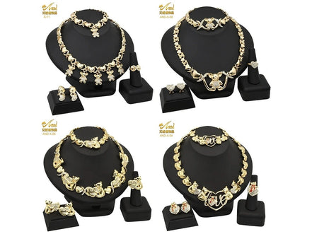 ANIID XOXO Heart Women Jewelry Necklace Set 18K Gold Color Bridal LOVE Rhinestone Wedding Necklace Earrings Set Party Gift - Simply Just Deals LLCANIID XOXO Heart Women Jewelry Necklace Set 18K Gold Color Bridal LOVE Rhinestone Wedding Necklace Earrings Set Party Gift200001033:1202Mix X - 11 - 08 - 06 - 04Mix X - 11 - 08 - 06 - 04ANIID XOXO Heart Women Jewelry Necklace Set 18K Gold Color Bridal LOVE Rhinestone Wedding Necklace Earrings Set Party Gift
