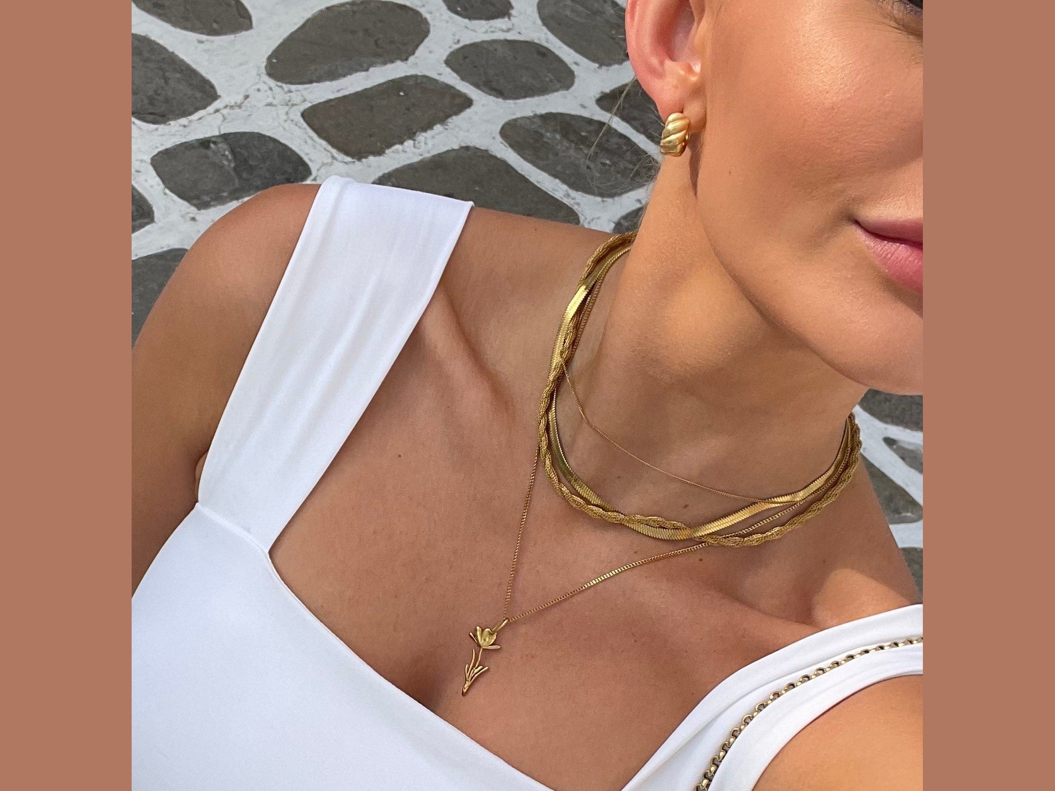 Anna Twisted Chain Necklace - Simply Just Deals LLCAnna Twisted Chain NecklaceDC - 1641407Anna Twisted Chain Necklace