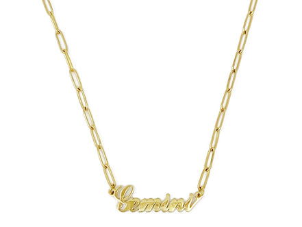 Annie Zodiac Chain Necklace - Simply Just Deals LLCAnnie Zodiac Chain NecklaceDC - 2143471VirgoAnnie Zodiac Chain Necklace