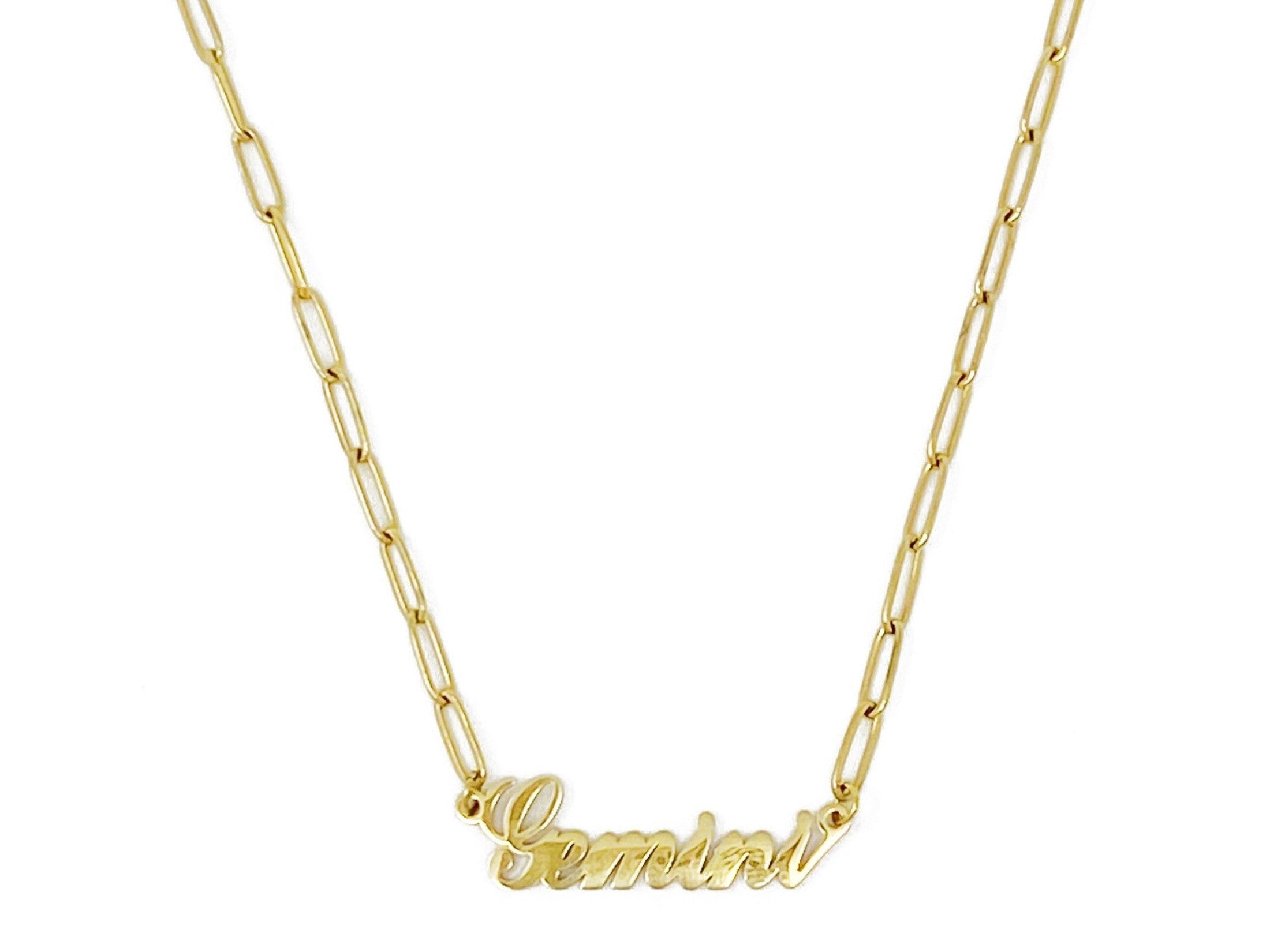 Annie Zodiac Chain Necklace - Simply Just Deals LLCAnnie Zodiac Chain NecklaceDC - 2143471VirgoAnnie Zodiac Chain Necklace