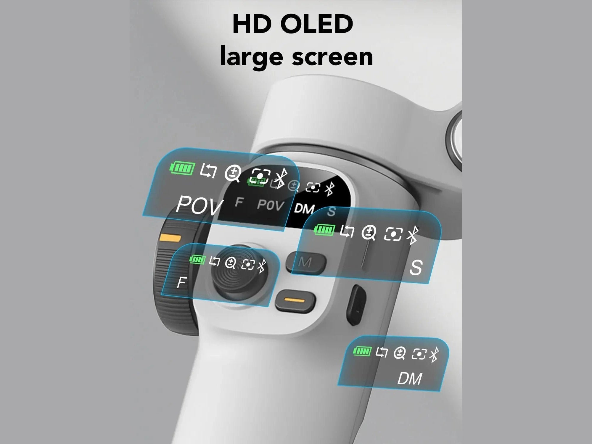 AOCHUAN Smart X2 Handheld Gimbal 3 Axis Stabilizer Built - in 20cm Extension Rod LED Display Phone Holder For iPhone Smartphone - Simply Just Deals LLCAOCHUAN Smart X2 Handheld Gimbal 3 Axis Stabilizer Built - in 20cm Extension Rod LED Display Phone Holder For iPhone Smartphone14:29WhiteWhiteAOCHUAN Smart X2 Handheld Gimbal 3 Axis Stabilizer Built - in 20cm Extension Rod LED Display Phone Holder For iPhone Smartphone