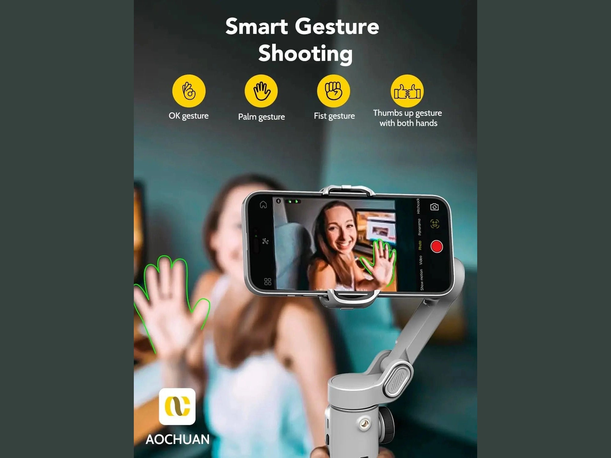 AOCHUAN Smart X2 Handheld Gimbal 3 Axis Stabilizer Built - in 20cm Extension Rod LED Display Phone Holder For iPhone Smartphone - Simply Just Deals LLCAOCHUAN Smart X2 Handheld Gimbal 3 Axis Stabilizer Built - in 20cm Extension Rod LED Display Phone Holder For iPhone Smartphone14:29WhiteWhiteAOCHUAN Smart X2 Handheld Gimbal 3 Axis Stabilizer Built - in 20cm Extension Rod LED Display Phone Holder For iPhone Smartphone