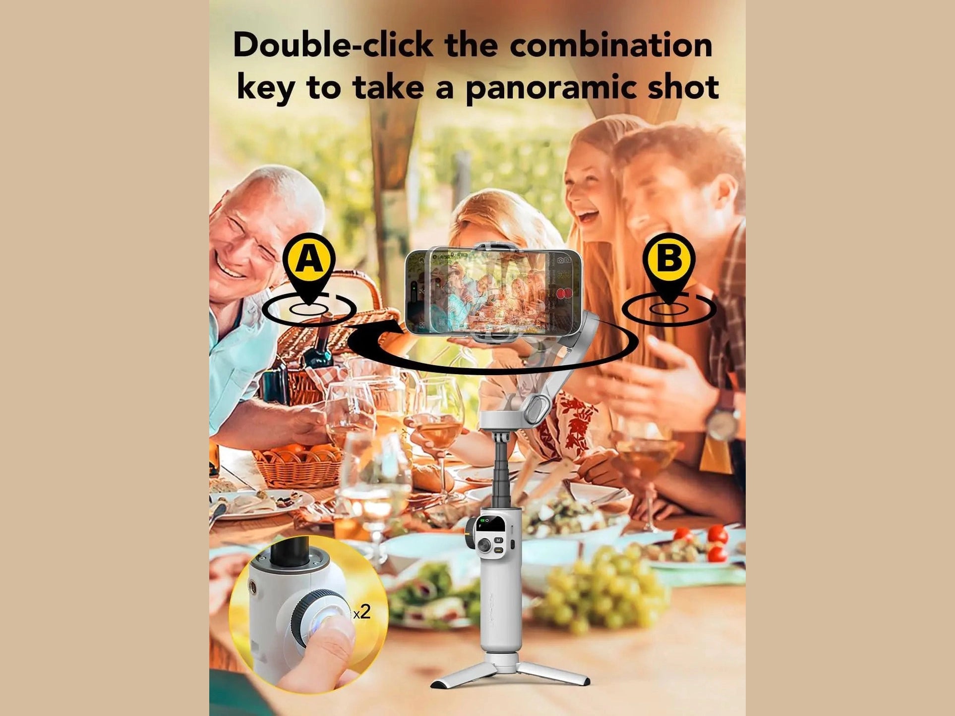 AOCHUAN Smart X2 Handheld Gimbal 3 Axis Stabilizer Built - in 20cm Extension Rod LED Display Phone Holder For iPhone Smartphone - Simply Just Deals LLCAOCHUAN Smart X2 Handheld Gimbal 3 Axis Stabilizer Built - in 20cm Extension Rod LED Display Phone Holder For iPhone Smartphone14:29WhiteWhiteAOCHUAN Smart X2 Handheld Gimbal 3 Axis Stabilizer Built - in 20cm Extension Rod LED Display Phone Holder For iPhone Smartphone