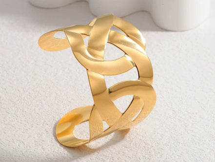 Atoztide New Fashion Stainless Steel Punk Bracelet for Men Women Adjustable Wide Bangle Trendy Birthday Christmas Jewelry Gift - Simply Just Deals LLCAtoztide New Fashion Stainless Steel Punk Bracelet for Men Women Adjustable Wide Bangle Trendy Birthday Christmas Jewelry Gift200001034:200003761B1084B1084Atoztide New Fashion Stainless Steel Punk Bracelet for Men Women Adjustable Wide Bangle Trendy Birthday Christmas Jewelry Gift