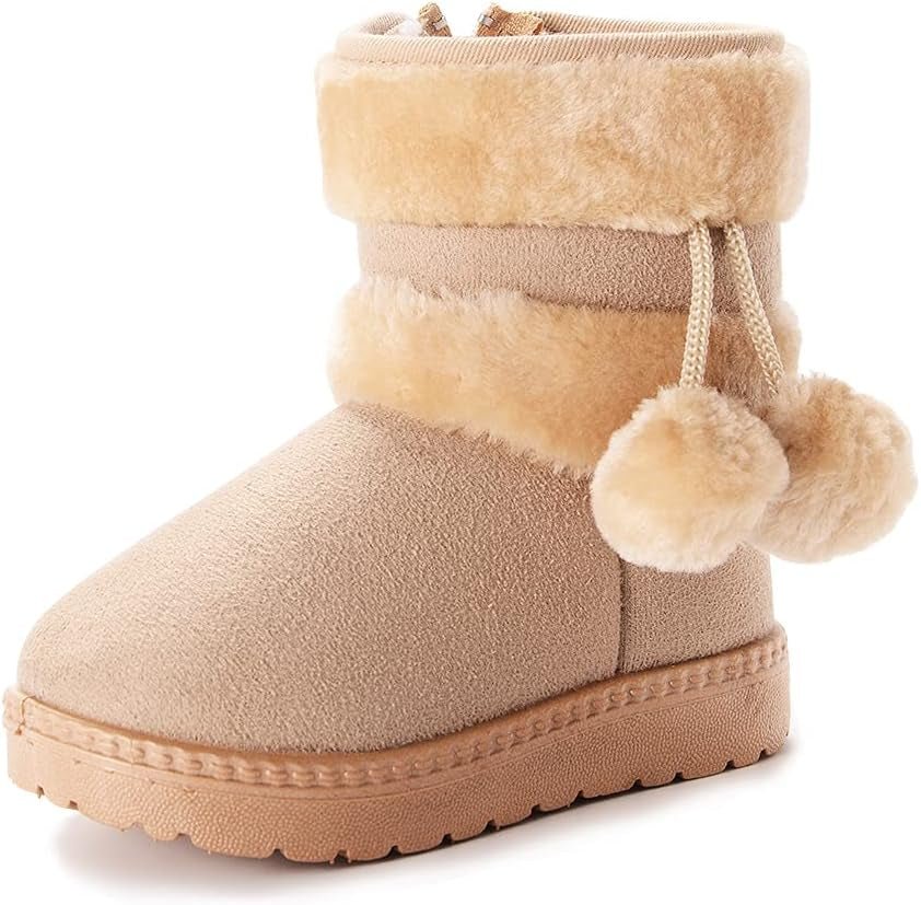 Baby Kids Boys Girls Snow Boots Cozy Fur Non Slip Toddler First Walker Outdoor Winter Shoes (Toddler/Little Kid) , 6 Toddler, A - Khaki Baby Booties - Simply Just Deals LLCBaby Kids Boys Girls Snow Boots Cozy Fur Non Slip Toddler First Walker Outdoor Winter Shoes (Toddler/Little Kid) , 6 Toddler, A - Khaki Baby Bootiesf2c867de-38ef-4c26-9fd0-bf0254c63e7aBaby Kids Boys Girls Snow Boots Cozy Fur Non Slip Toddler First Walker Outdoor Winter Shoes (Toddler/Little Kid) , 6 Toddler, A - Khaki Baby Boo
