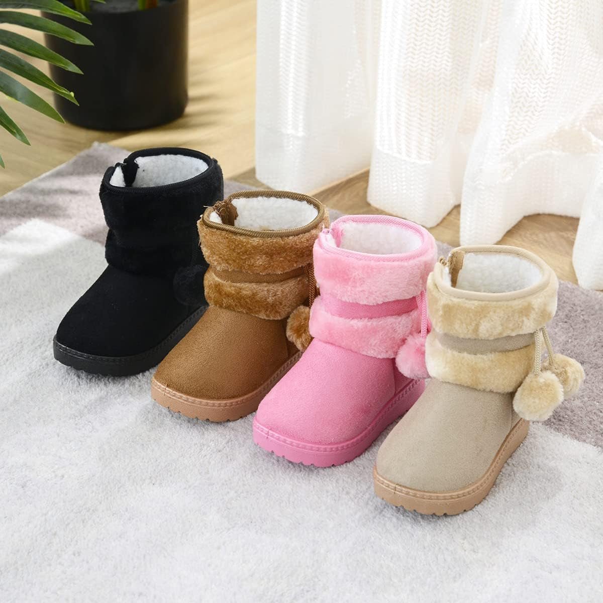 Baby Kids Boys Girls Snow Boots Cozy Fur Non Slip Toddler First Walker Outdoor Winter Shoes (Toddler/Little Kid) , 6 Toddler, A - Khaki Baby Booties - Simply Just Deals LLCBaby Kids Boys Girls Snow Boots Cozy Fur Non Slip Toddler First Walker Outdoor Winter Shoes (Toddler/Little Kid) , 6 Toddler, A - Khaki Baby Bootiesf2c867de-38ef-4c26-9fd0-bf0254c63e7aBaby Kids Boys Girls Snow Boots Cozy Fur Non Slip Toddler First Walker Outdoor Winter Shoes (Toddler/Little Kid) , 6 Toddler, A - Khaki Baby Boo