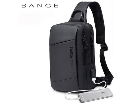 BANGE New Fashion All - Match Outdoor Sports Technology USB Casual Shoulder Men's Business Chest Bag - Simply Just Deals LLCBANGE New Fashion All - Match Outdoor Sports Technology USB Casual Shoulder Men's Business Chest Bag58479834FFE64ACBB83492AF35611060BlackBANGE New Fashion All - Match Outdoor Sports Technology USB Casual Shoulder Men's Business Chest Bag