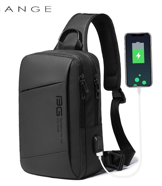 BANGE New Fashion All - Match Outdoor Sports Technology USB Casual Shoulder Men's Business Chest Bag - Simply Just Deals LLCBANGE New Fashion All - Match Outdoor Sports Technology USB Casual Shoulder Men's Business Chest Bag58479834FFE64ACBB83492AF35611060BlackBANGE New Fashion All - Match Outdoor Sports Technology USB Casual Shoulder Men's Business Chest Bag