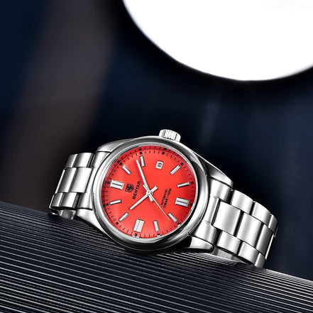 BENYAR Men'S Watch Waterproof Sports Mechanical Watch Stainless Steel Strap Men'S Mechanical Wrist Watch (Steel Red)… - Simply Just Deals LLCBENYAR Men'S Watch Waterproof Sports Mechanical Watch Stainless Steel Strap Men'S Mechanical Wrist Watch (Steel Red)…b4a9b19c-6488-47e4-873d-aebb69f060efBENYAR Men'S Watch Waterproof Sports Mechanical Watch Stainless Steel Strap Men'S Mechanical Wrist Watch (Steel Red)…