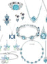 Blue flower necklace women's niche design bracelet high - end earrings light luxury versatile jewelry set ring - Simply Just Deals LLCBlue flower necklace women's niche design bracelet high - end earrings light luxury versatile jewelry set ring200001033:2000037576035 Earring6035 EarringBlue flower necklace women's niche design bracelet high - end earrings light luxury versatile jewelry set ring