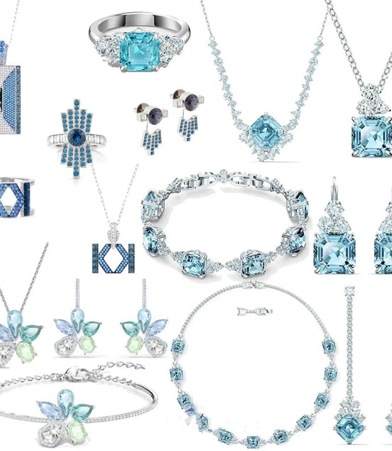 Blue flower necklace women's niche design bracelet high - end earrings light luxury versatile jewelry set ring - Simply Just Deals LLCBlue flower necklace women's niche design bracelet high - end earrings light luxury versatile jewelry set ring200001033:2000037576035 Earring6035 EarringBlue flower necklace women's niche design bracelet high - end earrings light luxury versatile jewelry set ring