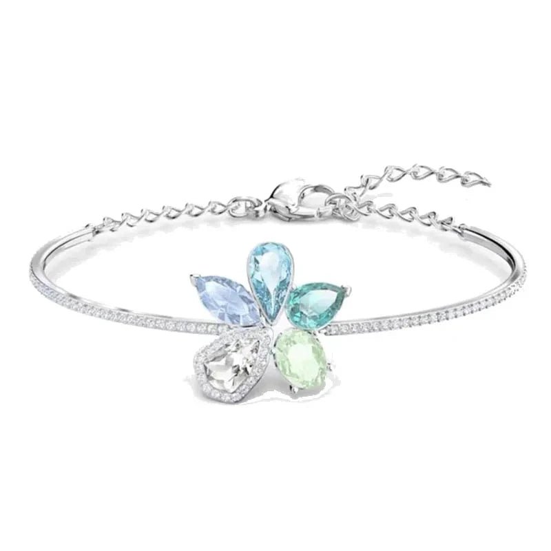 Blue flower necklace women's niche design bracelet high - end earrings light luxury versatile jewelry set ring - Simply Just Deals LLCBlue flower necklace women's niche design bracelet high - end earrings light luxury versatile jewelry set ring200001033:2000037656041 Bracelet6041 BraceletBlue flower necklace women's niche design bracelet high - end earrings light luxury versatile jewelry set ring