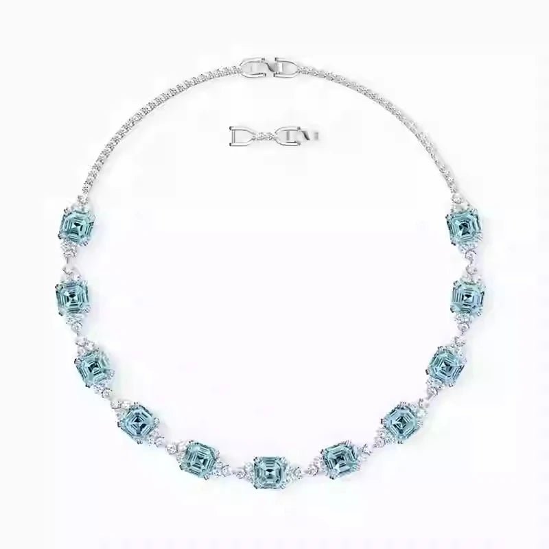 Blue flower necklace women's niche design bracelet high - end earrings light luxury versatile jewelry set ring - Simply Just Deals LLCBlue flower necklace women's niche design bracelet high - end earrings light luxury versatile jewelry set ring200001033:3611806030 Necklace6030 NecklaceBlue flower necklace women's niche design bracelet high - end earrings light luxury versatile jewelry set ring