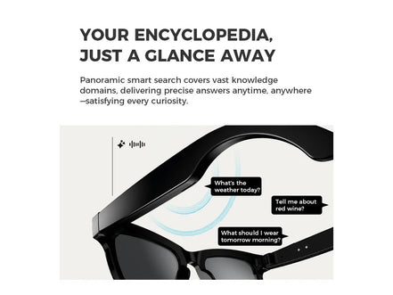 Bluetooth AI shooting glasses Bluetooth call voice assistant real - time translation 5 - megapixel shooting stabilization - Simply Just Deals LLCBluetooth AI shooting glasses Bluetooth call voice assistant real - time translation 5 - megapixel shooting stabilization0363601BE4EA431BB68B1BCF5BB2DCEFBlackBluetooth AI shooting glasses Bluetooth call voice assistant real - time translation 5 - megapixel shooting stabilization