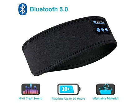 Bluetooth Sleep Headband – Wireless Headphones, Built - In Speakers, Comfortable Fabric, 10 - Hour Battery Life - Simply Just Deals LLCBluetooth Sleep Headband – Wireless Headphones, Built - In Speakers, Comfortable Fabric, 10 - Hour Battery Life42275255484485Black000000