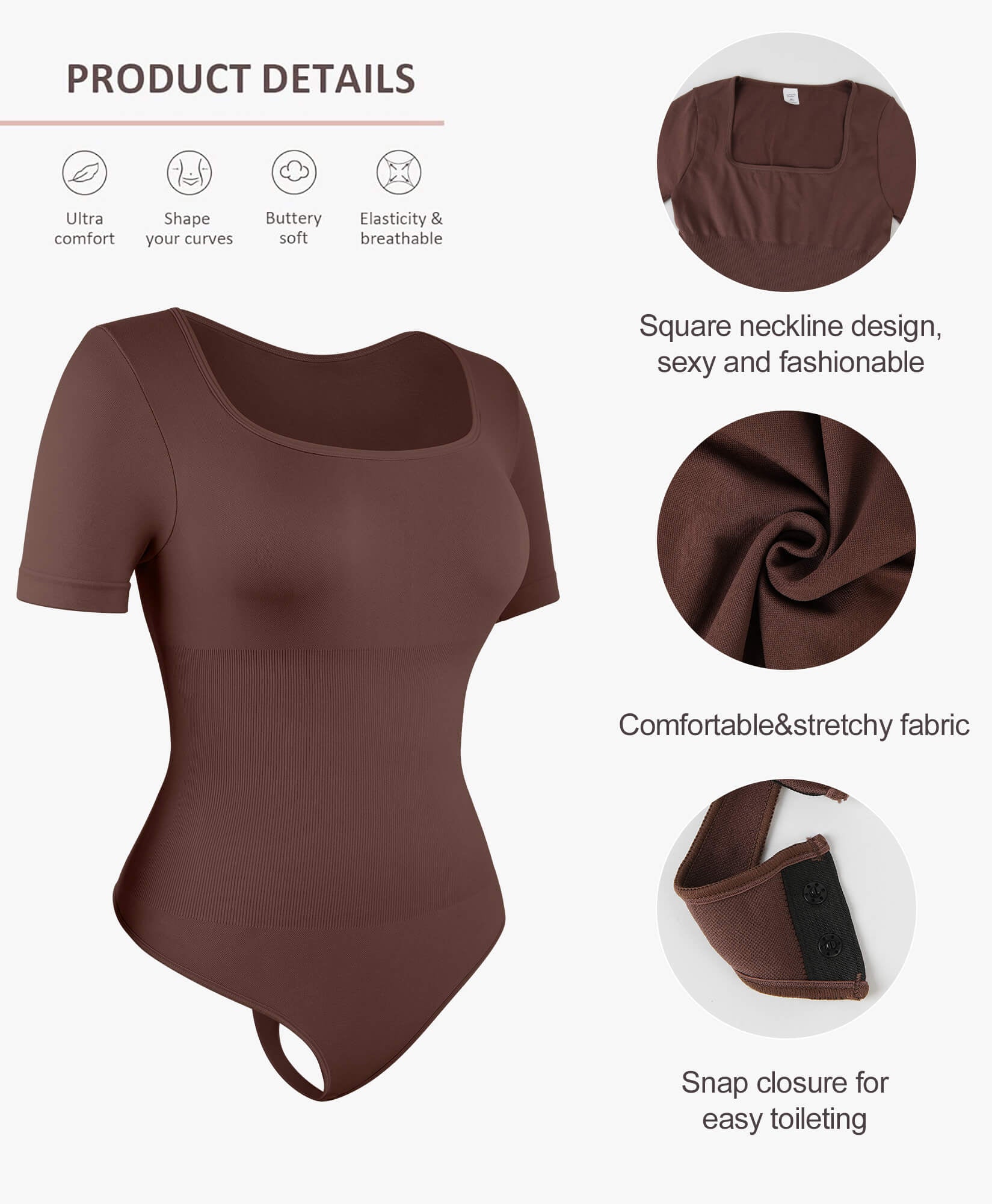 Bodysuits for Women - Body Shaper Tummy Control Bodysuit, Shapewear Bodysuits for Women,Square Neck plus Size - Simply Just Deals LLCBodysuits for Women - Body Shaper Tummy Control Bodysuit, Shapewear Bodysuits for Women,Square Neck plus Size5b0a56d2-92b9-4250-9e79-f4a0fb85770a1 - Brown3XBodysuits for Women - Body Shaper Tummy Control Bodysuit, Shapewear Bodysuits for Women,Square Neck plus Size