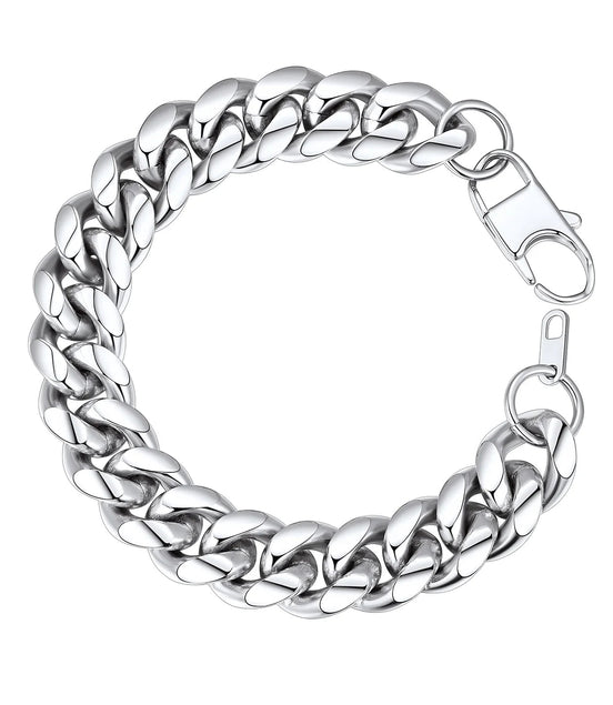 Bracelet for Men Chunky Cuban Bracelet 14MM 7.5 Inch Chain Bracelet Stainless Steel Gift for Him - Simply Just Deals LLCBracelet for Men Chunky Cuban Bracelet 14MM 7.5 Inch Chain Bracelet Stainless Steel Gift for Him64c4ed29-265a-4c3c-9dc9-a0dc1e12d6b57.5 In14Mm01.Stainless SteelBracelet for Men Chunky Cuban Bracelet 14MM 7.5 Inch Chain Bracelet Stainless Steel Gift for Him
