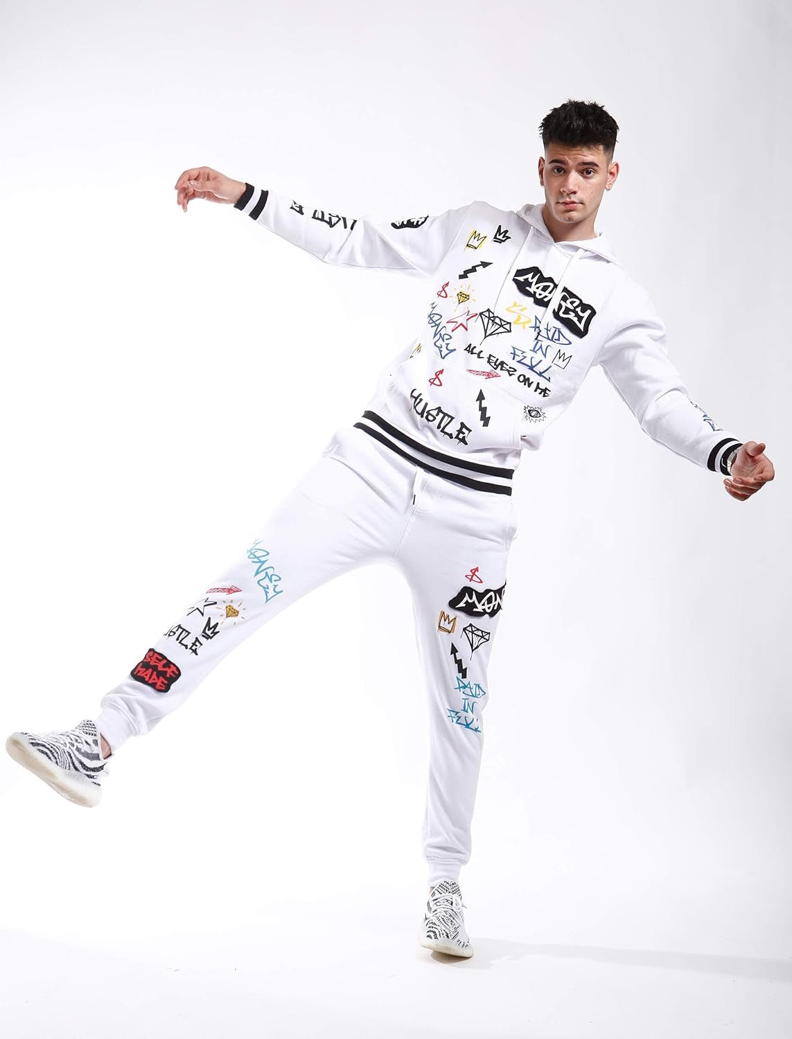 BRAND Mens Hip Hop Premium Slim Fit Track Pants - Athletic Jogger Bottom with Side Taping - Simply Just Deals LLCBRAND Mens Hip Hop Premium Slim Fit Track Pants - Athletic Jogger Bottom with Side Tapingd1d5c6cc-4bf3-4090-83a8-4ec768bf4140F11866 - WhiteX - LargeBRAND Mens Hip Hop Premium Slim Fit Track Pants - Athletic Jogger Bottom with Side Taping