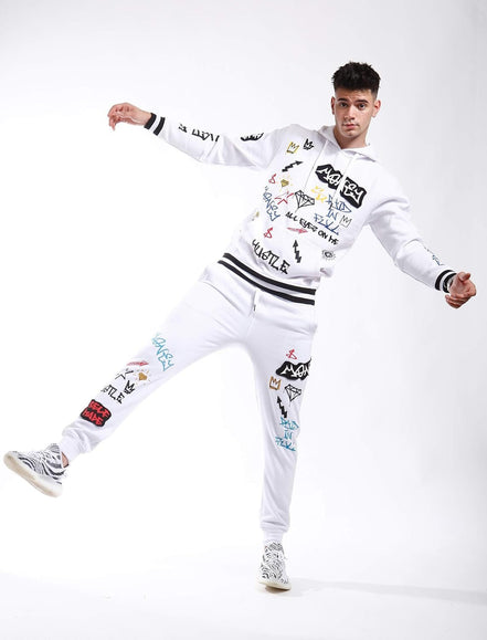 BRAND Mens Hip Hop Premium Slim Fit Track Pants - Athletic Jogger Bottom with Side Taping - Simply Just Deals LLCBRAND Mens Hip Hop Premium Slim Fit Track Pants - Athletic Jogger Bottom with Side Taping47b791ee-df46-4d02-a90a-be26667c0b25F11866 - WhiteXx - LargeBRAND Mens Hip Hop Premium Slim Fit Track Pants - Athletic Jogger Bottom with Side Taping