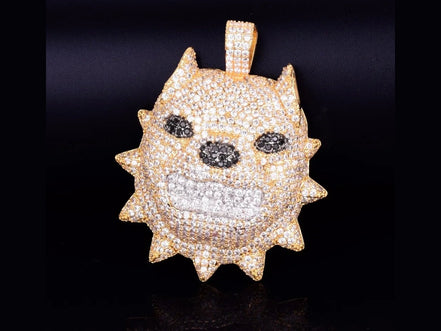 Bubble Letter Animal Dog Head Necklace & Pendant Gold Color Bling Cubic Zircon Men's Hip Hop Rock Street Jewelry - Simply Just Deals LLCBubble Letter Animal Dog Head Necklace & Pendant Gold Color Bling Cubic Zircon Men's Hip Hop Rock Street Jewelry200000639:20066102818inch;200000783:105mm tennis chain;200001034:361187silver color;200007763:201336106silver color18inch5mm tennis chain|United StatesBubble Letter Animal Dog Head Necklace & Pendant Gold Color Bling Cubic Zircon Men's Hip Hop Rock Str