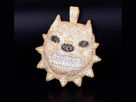 Bubble Letter Animal Dog Head Necklace & Pendant Gold Color Bling Cubic Zircon Men's Hip Hop Rock Street Jewelry - Simply Just Deals LLCBubble Letter Animal Dog Head Necklace & Pendant Gold Color Bling Cubic Zircon Men's Hip Hop Rock Street Jewelry200000639:20066102818inch;200000783:29Cuban chain;200001034:361180gold color;200007763:201336100gold color18inchCuban chain|CHINABubble Letter Animal Dog Head Necklace & Pendant Gold Color Bling Cubic Zircon Men's Hip Hop Rock Street Jewelry