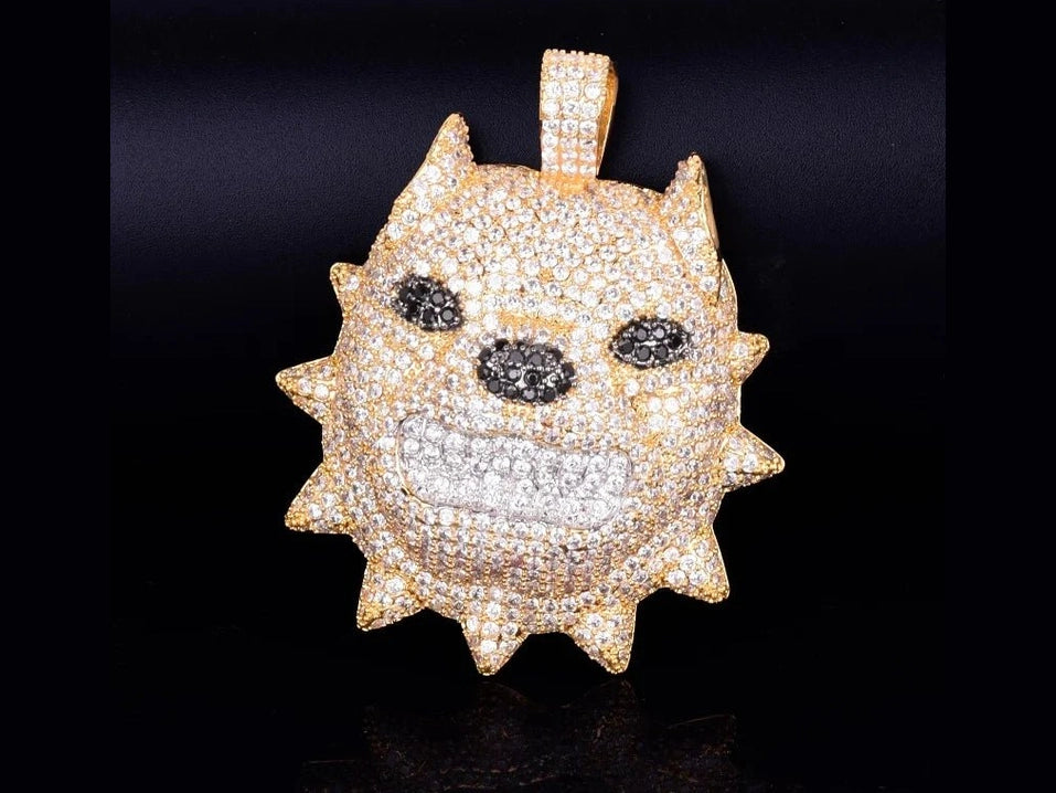 Bubble Letter Animal Dog Head Necklace & Pendant Gold Color Bling Cubic Zircon Men's Hip Hop Rock Street Jewelry - Simply Just Deals LLCBubble Letter Animal Dog Head Necklace & Pendant Gold Color Bling Cubic Zircon Men's Hip Hop Rock Street Jewelry200000639:20066102818inch;200000783:29Cuban chain;200001034:361180gold color;200007763:201336100gold color18inchCuban chain|CHINABubble Letter Animal Dog Head Necklace & Pendant Gold Color Bling Cubic Zircon Men's Hip Hop Rock Street Jewelry