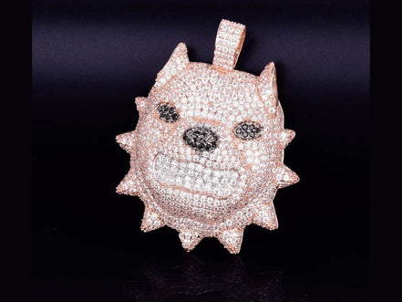 Bubble Letter Animal Dog Head Necklace & Pendant Gold Color Bling Cubic Zircon Men's Hip Hop Rock Street Jewelry - Simply Just Deals LLCBubble Letter Animal Dog Head Necklace & Pendant Gold Color Bling Cubic Zircon Men's Hip Hop Rock Street Jewelry200000639:20066102818inch;200000783:105mm tennis chain;200001034:361187silver color;200007763:201336106silver color18inch5mm tennis chain|United StatesBubble Letter Animal Dog Head Necklace & Pendant Gold Color Bling Cubic Zircon Men's Hip Hop Rock Str
