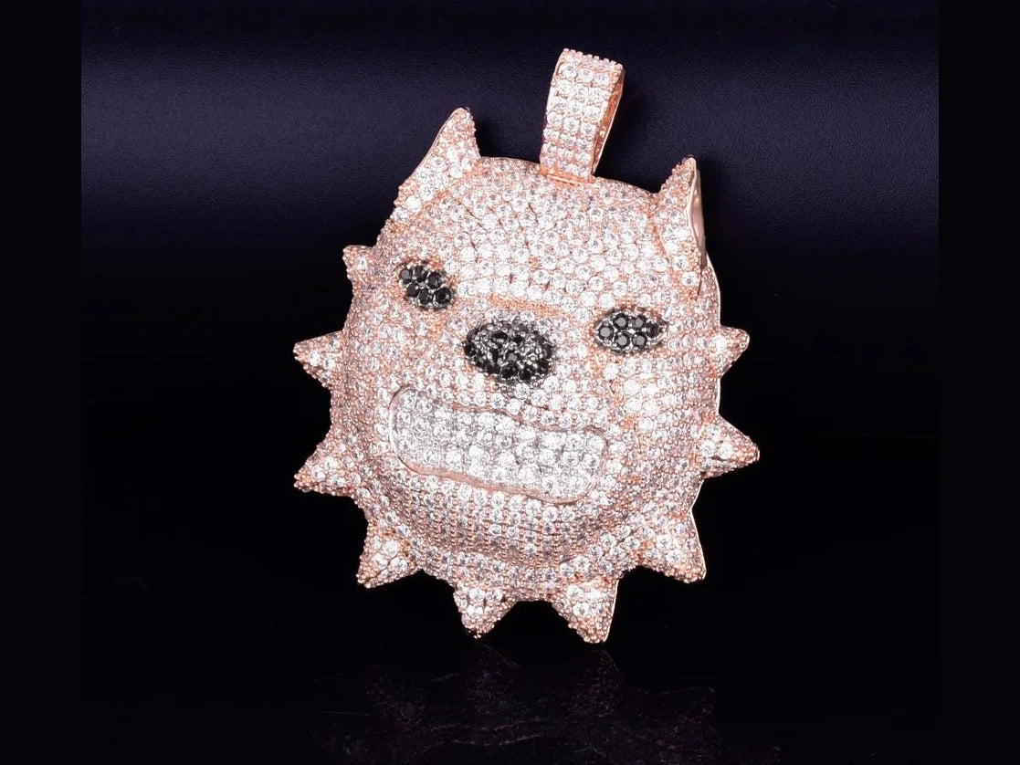 Bubble Letter Animal Dog Head Necklace & Pendant Gold Color Bling Cubic Zircon Men's Hip Hop Rock Street Jewelry - Simply Just Deals LLCBubble Letter Animal Dog Head Necklace & Pendant Gold Color Bling Cubic Zircon Men's Hip Hop Rock Street Jewelry200000639:20066102818inch;200000783:105mm tennis chain;200001034:361187silver color;200007763:201336106silver color18inch5mm tennis chain|United StatesBubble Letter Animal Dog Head Necklace & Pendant Gold Color Bling Cubic Zircon Men's Hip Hop Rock Str