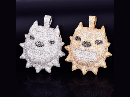 Bubble Letter Animal Dog Head Necklace & Pendant Gold Color Bling Cubic Zircon Men's Hip Hop Rock Street Jewelry - Simply Just Deals LLCBubble Letter Animal Dog Head Necklace & Pendant Gold Color Bling Cubic Zircon Men's Hip Hop Rock Street Jewelry200000639:20066102818inch;200000783:105mm tennis chain;200001034:361187silver color;200007763:201336106silver color18inch5mm tennis chain|United StatesBubble Letter Animal Dog Head Necklace & Pendant Gold Color Bling Cubic Zircon Men's Hip Hop Rock Str